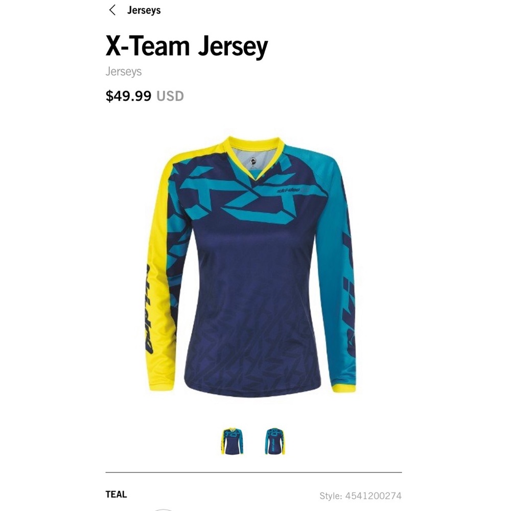 Ski-Doo X team jersey
